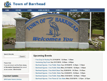 Tablet Screenshot of barrhead.ca